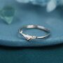 Sterling Silver Adjustable Whale Ring, thumbnail 1 of 9