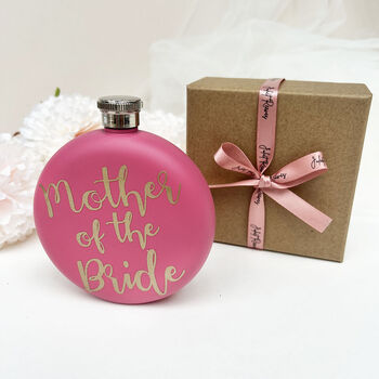 Bridal Party Hip Flask, 6 of 6