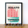 Cycling Monuments Poster 'Milan San Remo', thumbnail 8 of 8