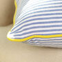 Extra Large Striped Scatter Cushion, thumbnail 6 of 6