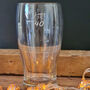40th Birthday Bow Tie Beer Glass, thumbnail 7 of 9