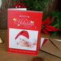 Personalised Photo Red Christmas Cards, thumbnail 1 of 2