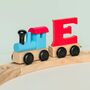 Wooden Letter Name Train, thumbnail 2 of 9