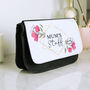 Personalised Pink Floral Make Up Bag For Mum, thumbnail 2 of 2