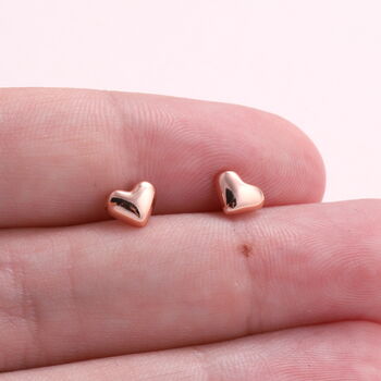 Valentine's Day Heart Earrings 'You're Loved', 8 of 8