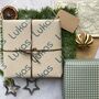 Christmas Personalised Name Wrapping Paper Set, thumbnail 1 of 11