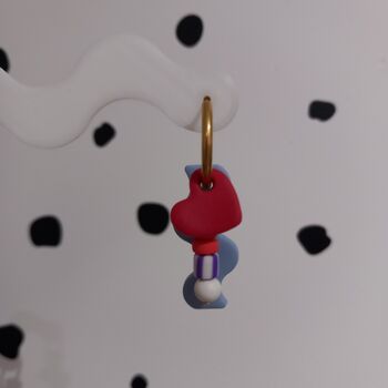 Hoop Earrings And Charms Mix And Match Box Hearts, 2 of 3