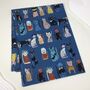 Colourful Fancy Cats Scarf, thumbnail 3 of 10