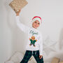 Personalised Gingerbread Family Christmas Pyjamas, thumbnail 2 of 4