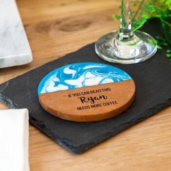 Personalised If You Can Read This Favourite Drink Coaster, 4 of 5