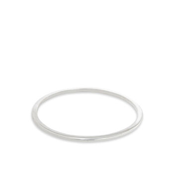 Flat Bangle Sterling Silver, 2 of 3