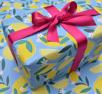 Sorrento Lemons Wrapping Paper, 5 of 6