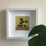 Monstera Cheese Plant Framed Knitted Art, thumbnail 1 of 7