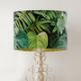 Altamira Jungle Palm Leaves, Tropical Lampshade, thumbnail 2 of 7