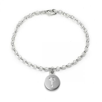 Make A Wish Sterling Silver Happiness Bracelet, 4 of 5