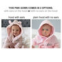 Personalised Soft Baby/Child's Dressing Gown In Pink, thumbnail 2 of 12
