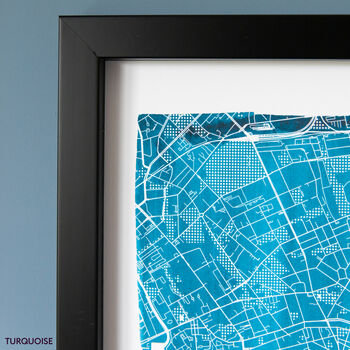 Customisable Watercolour Map Pair Of Prints, 3 of 8