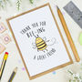 Personalised Thank You Card, thumbnail 1 of 3