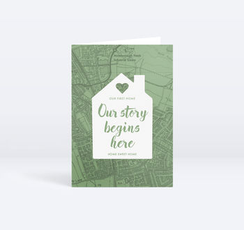 Our Home Personalised Greeting Card, 9 of 10