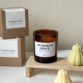 Pumpkin Spice Autumn Candle, 2 of 2