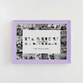 Personalised Family Photo Collage Print, 4 of 5