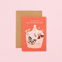 You Give Me Butterflies Greetings Card, thumbnail 1 of 3