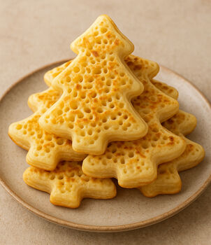 Christmas Tree Crumpet Baking Kit, 2 of 2