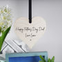 Father's Day Photo Heart Decoration For Dad, thumbnail 4 of 6
