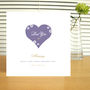 Personalised 'Mummy' Love Heart Mother's Day Card, thumbnail 1 of 2