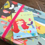 Mini Little Mermaid Birthday Card, thumbnail 3 of 5