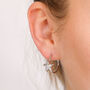 Star Hoop Earrings, thumbnail 1 of 5