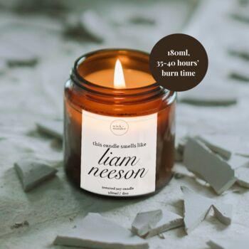 Liam Neeson Candle And Matches, Naked Gun Gifts, 2 of 10