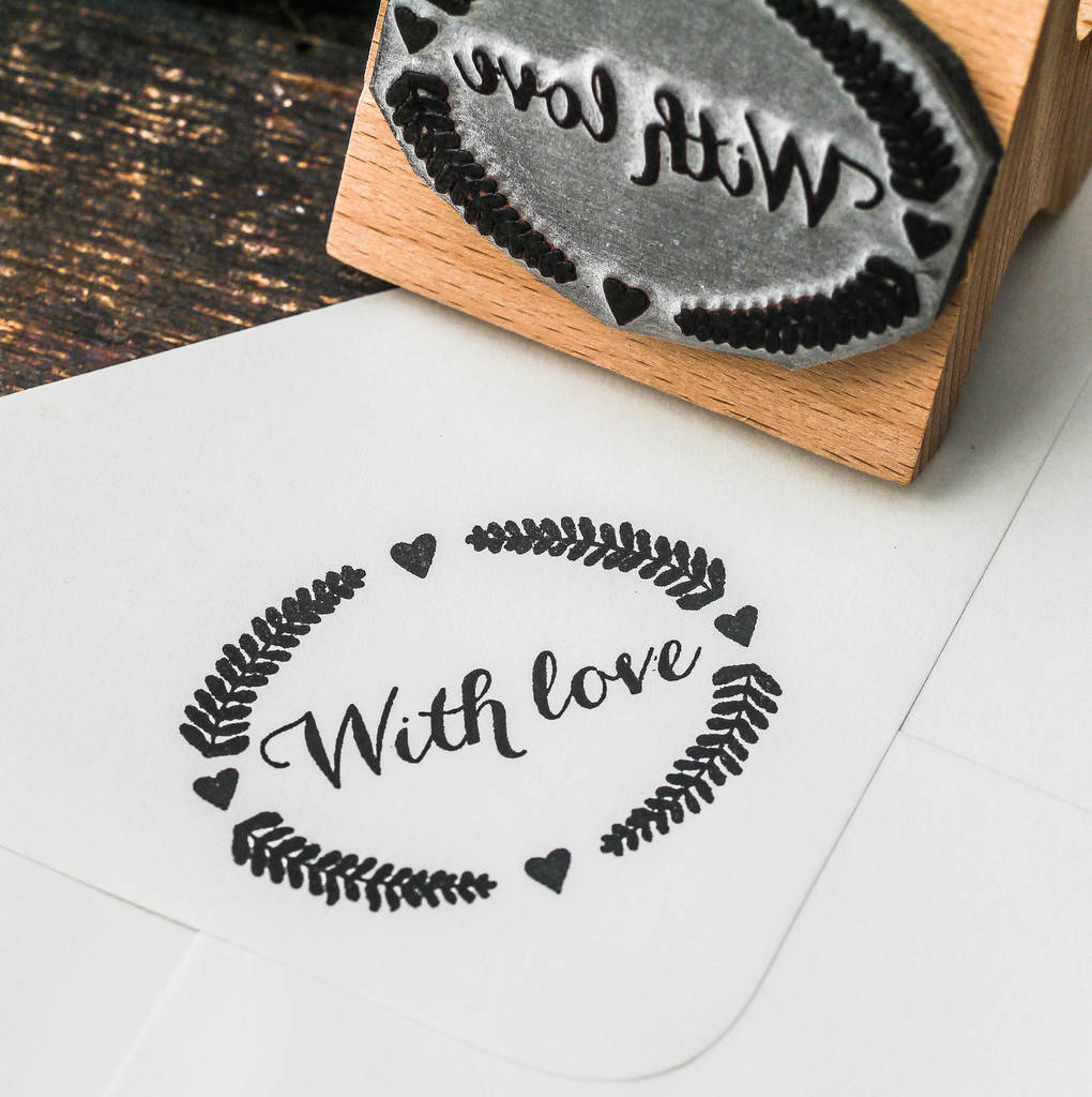 Love Stamps By English Stamp Company