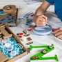Personalised Paint Your Own Football Wooden Name, thumbnail 8 of 9
