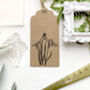 Snowdrop Clear Rubber Stamp, thumbnail 3 of 9