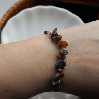 Tiger’s Eye Crystal Bracelet – Adjustable Cord, 4 of 6