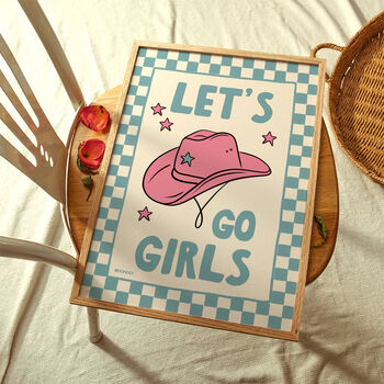 Let's Go Girls Cowgirl Print, 4 of 8
