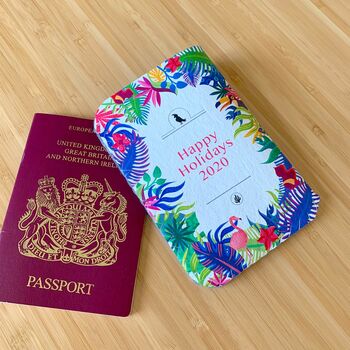 Passport Holder Tropical Summer Personalised, 8 of 8