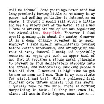 Moby Dick Greeting Card For Classic Book Lovers, 2 of 4