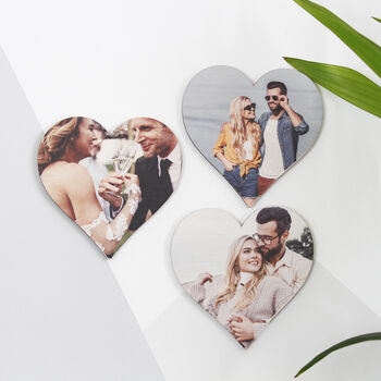 Engagement Wooden Photos Letter Box Gift Set, 4 of 12