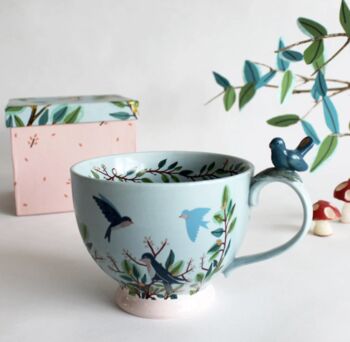 Garden Bird Large Tea Cup, 4 of 5