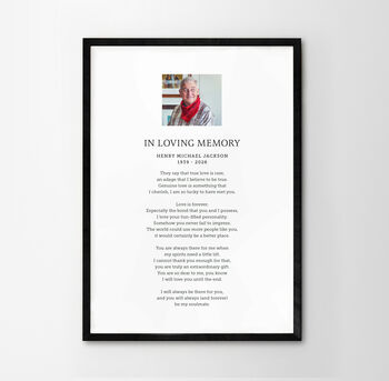 Custom Made Wedding Photos And Words Print, 5 of 8