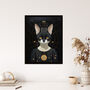 Interplanetary Cat Queen Futuristic Wall Art Print, thumbnail 4 of 6
