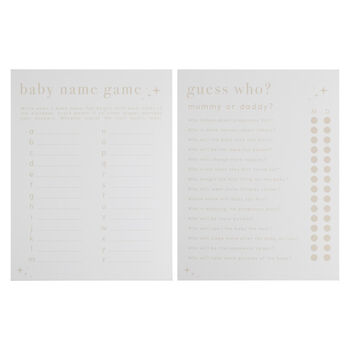 Guess Who: Mummy Or Daddy? Baby Shower Game Activity X 10 Cards, 3 of 5