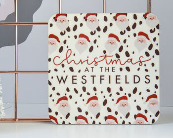 Personalised Family Christmas Coaster, 4 of 6