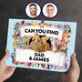 Personalised Dad Gift Book 'Can You Find Me And Dad?', thumbnail 1 of 9