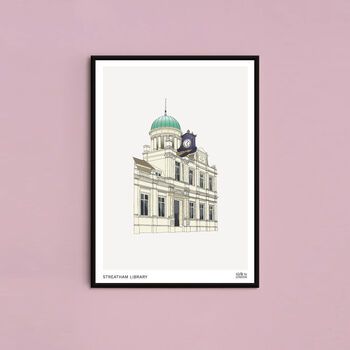 Streatham Library London Print, 3 of 6