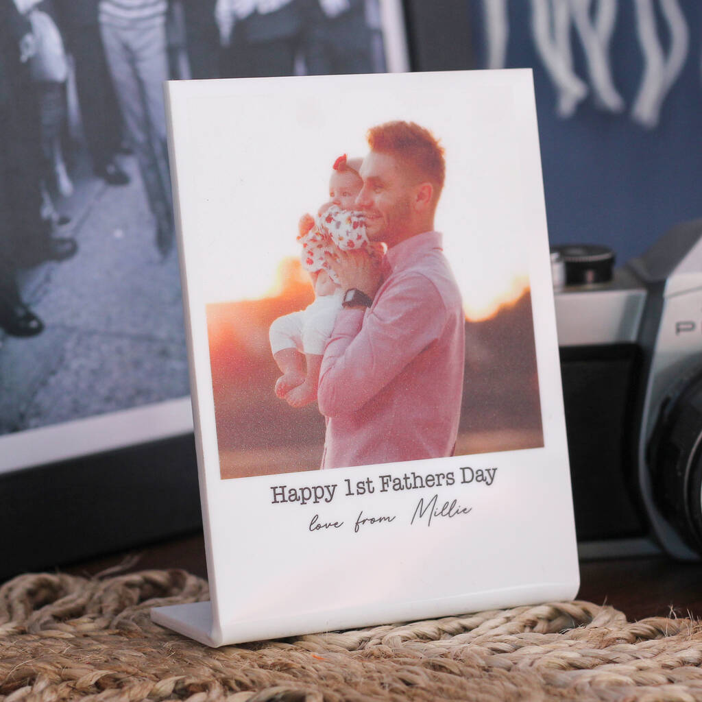 Personalised Father's Day Photo Frame Gift For Him, 1 of 4