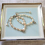 Girl's Freshwater Pearl Bracelet With Silver Star, thumbnail 2 of 5