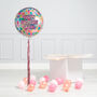 Personalised Pastel Disco Inflated Party Orb, thumbnail 3 of 3